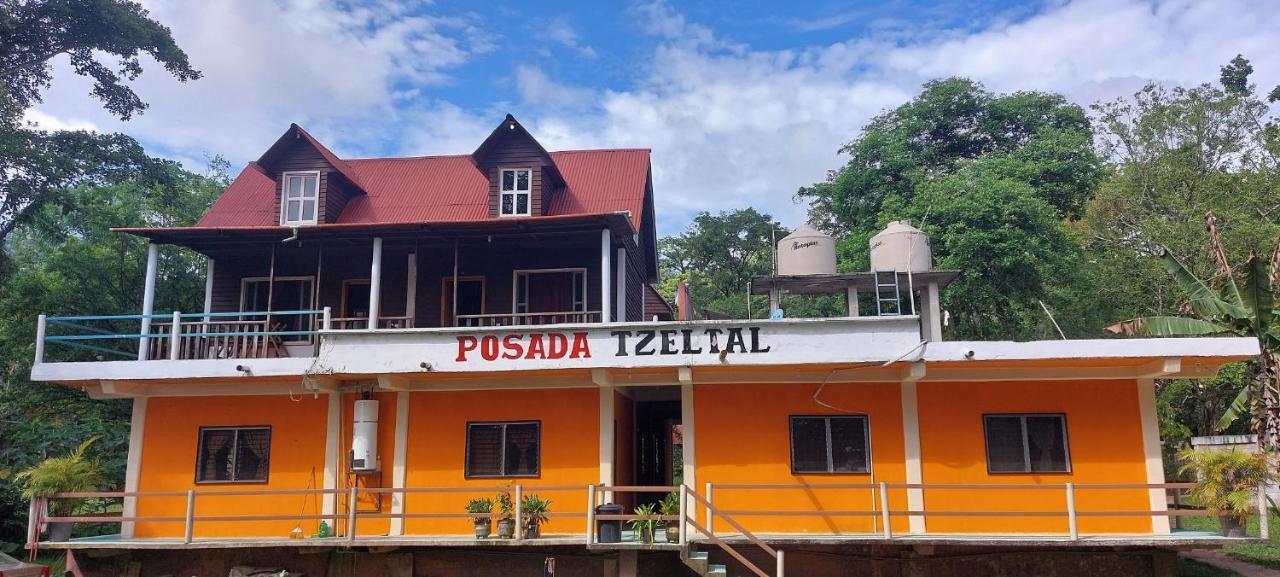 Posada Tzeltal Arroyo Agua Azul Exterior foto